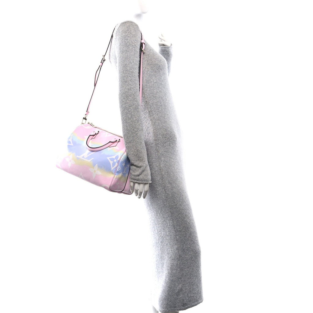 Monogram Escale Speedy Bandouliere 30 Pastel