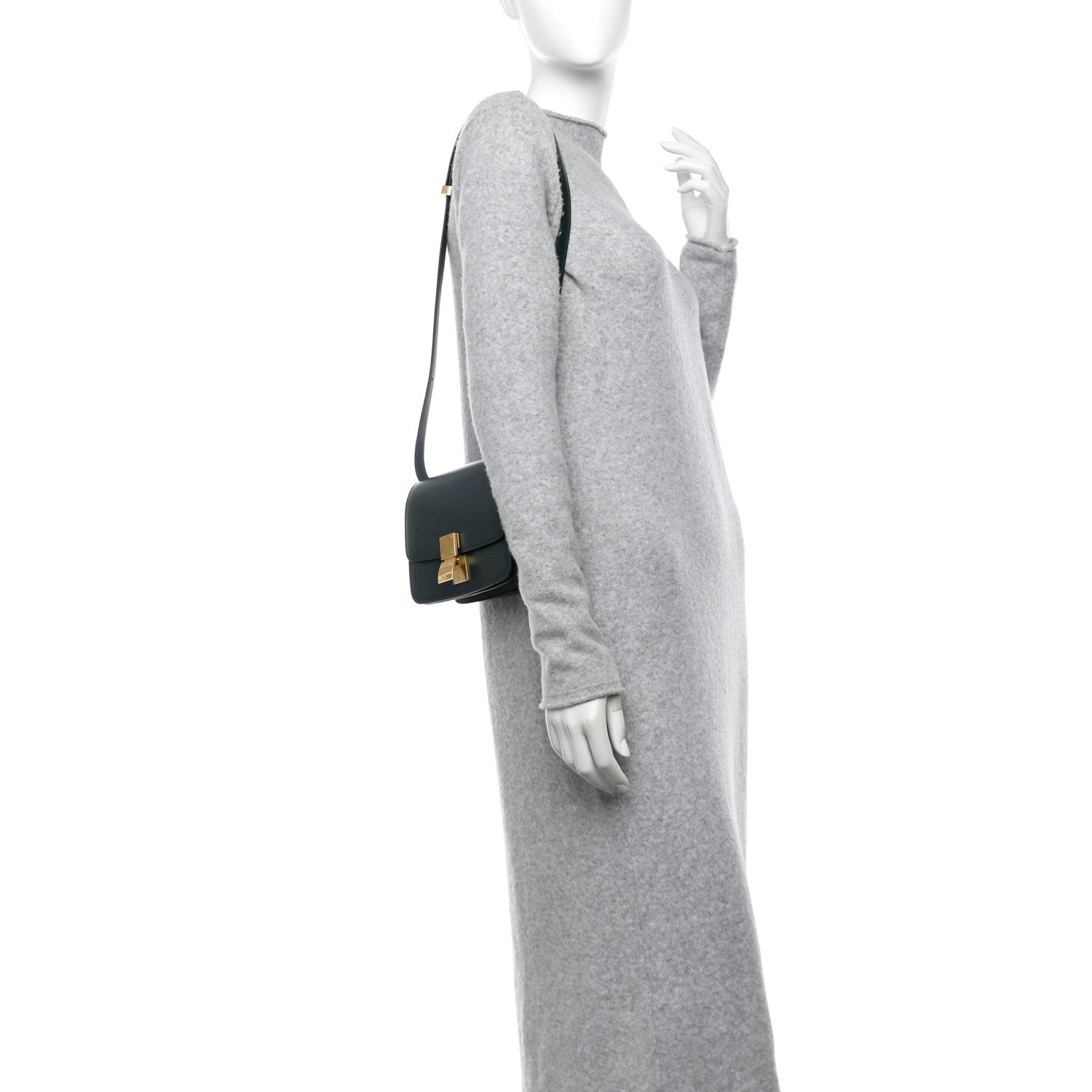 Box Calfskin Small Classic Box Flap Bag Amazone