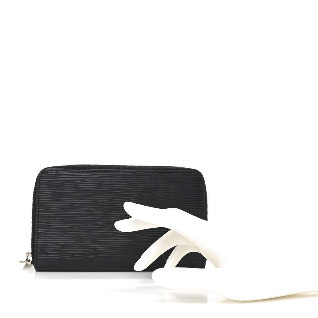 Epi Zippy Compact Wallet Black