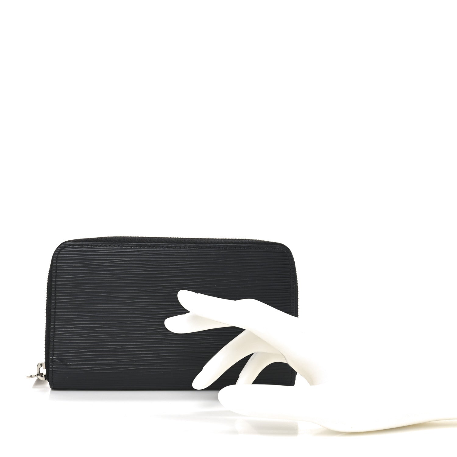 Epi Zippy Compact Wallet Black