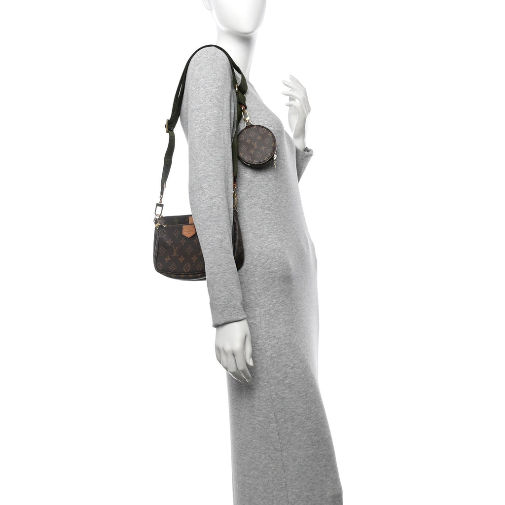 Monogram Multi Pochette Accessories Kaki