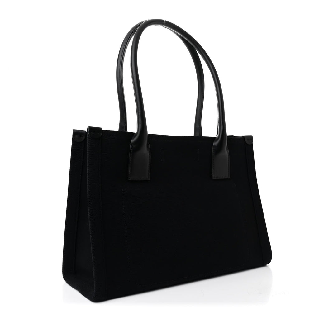 Canvas Nastroloubi Small Tote Black