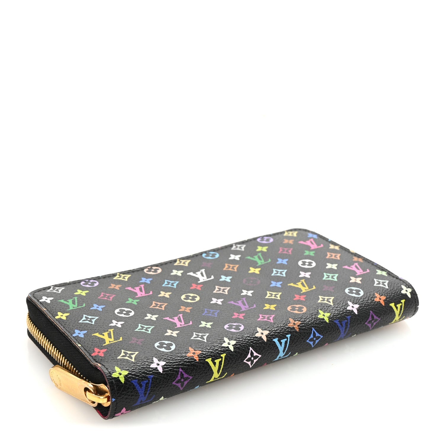 Monogram Multicolor Zippy Wallet Black Grenade