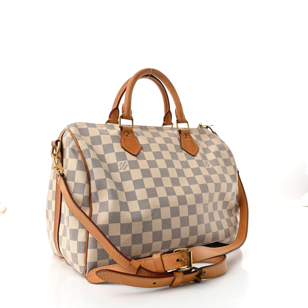 Damier Azur Speedy Bandouliere 30