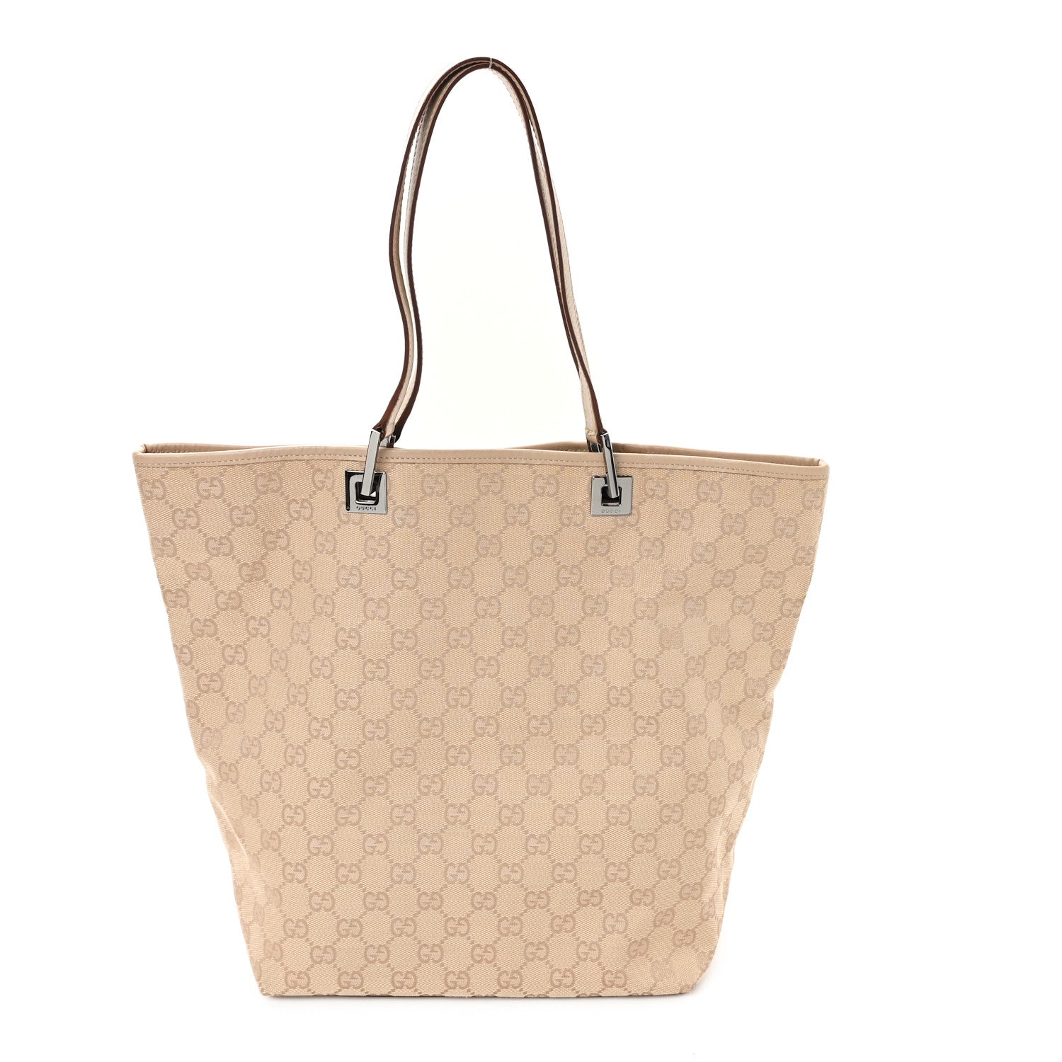 Monogram Bucket Tote Beige