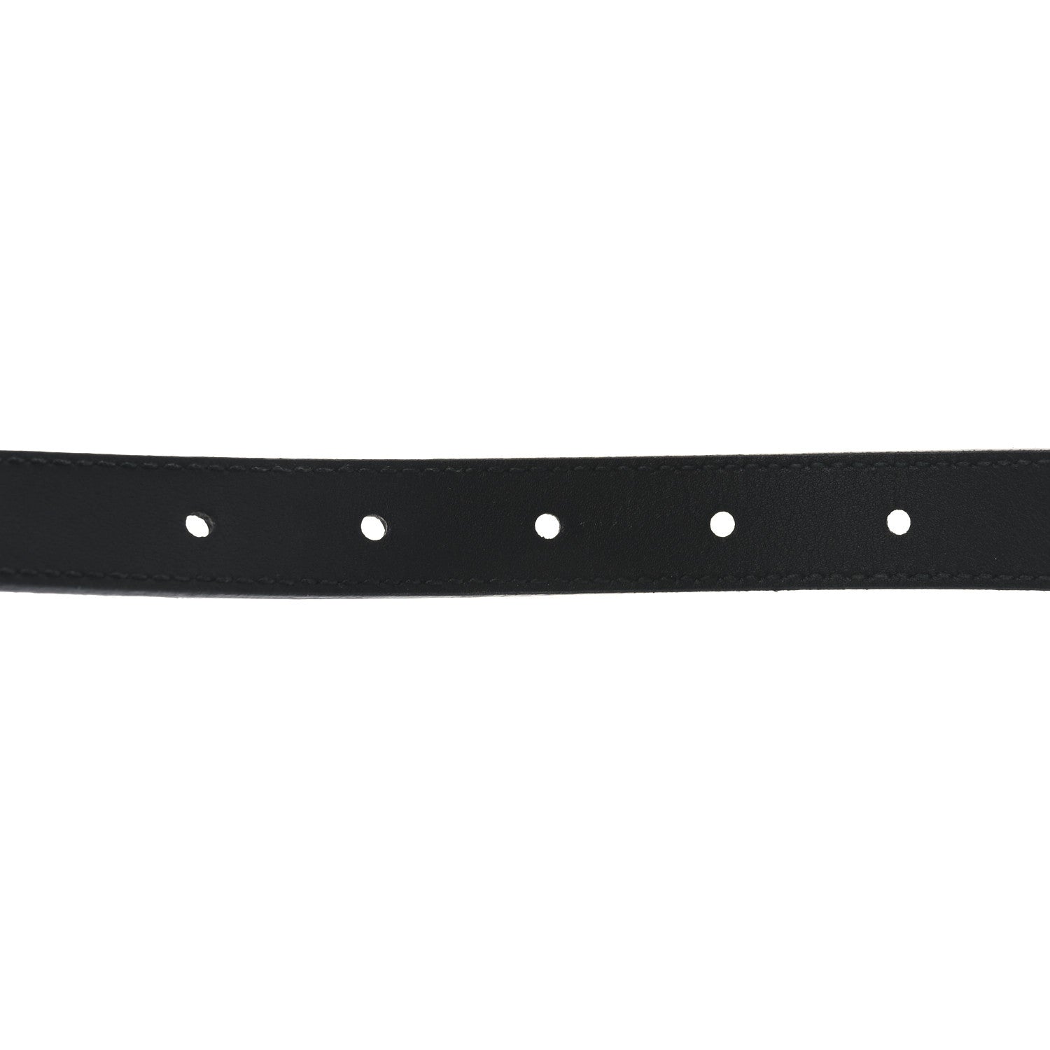 Calfskin Double G 20mm Belt 80 32 Black