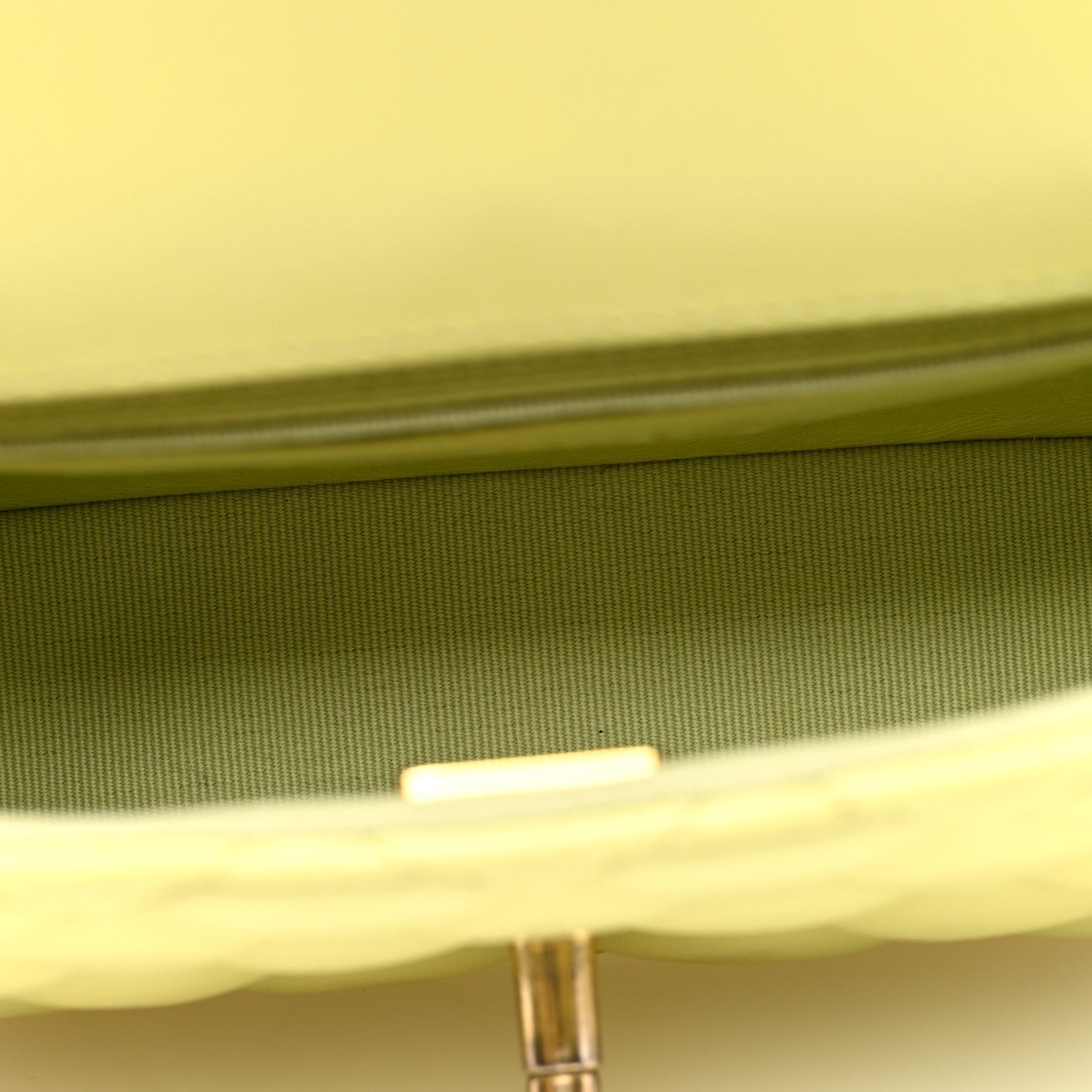 Lambskin Quilted Casino Chips  Green