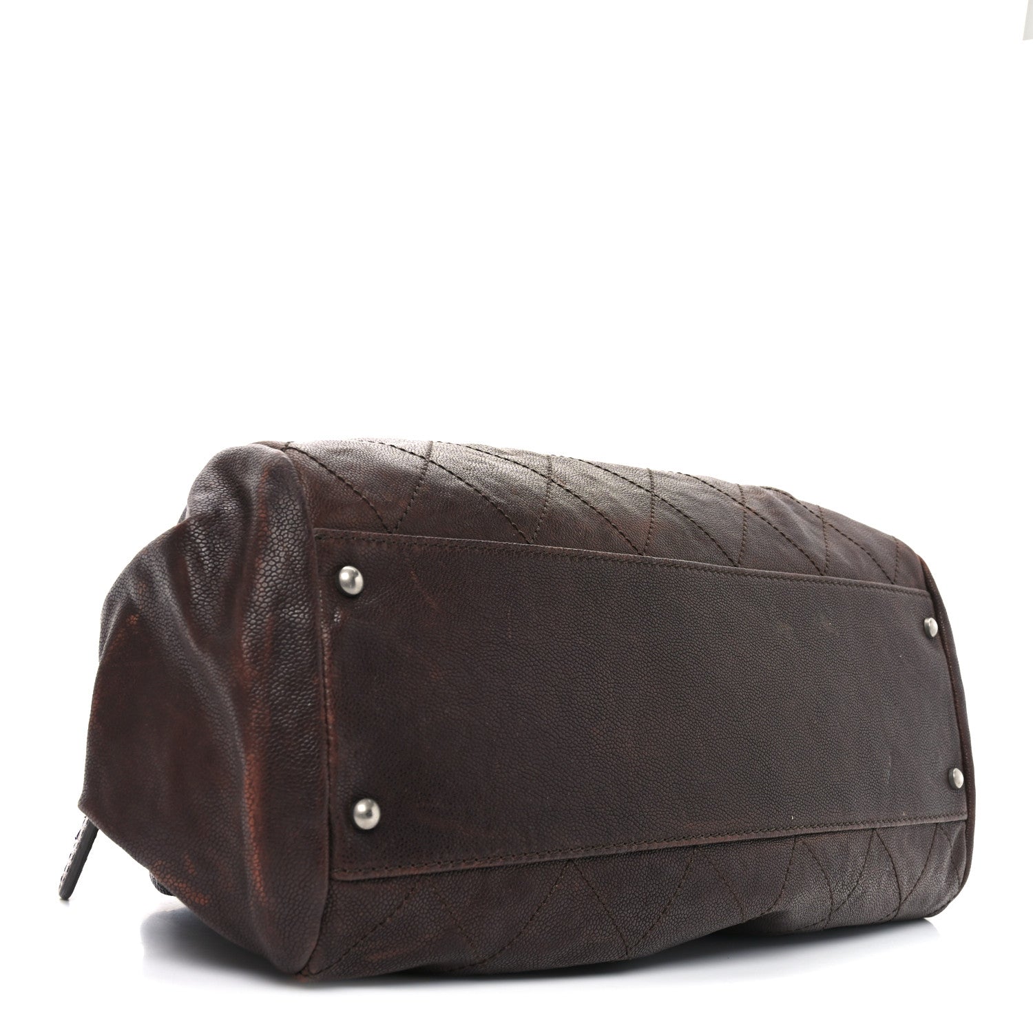 Caviar Large Outdoor Ligne Doctor Bag Brown