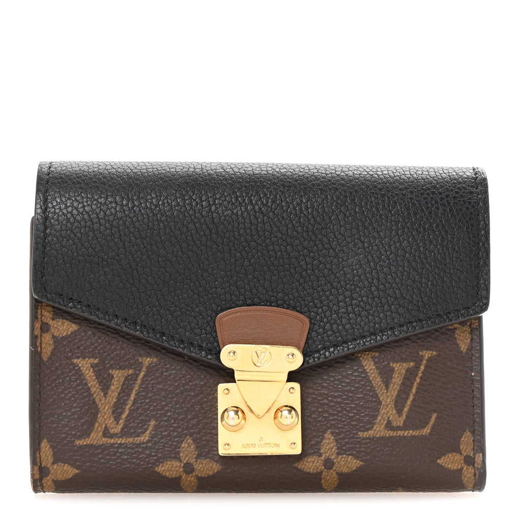Monogram Pallas Compact Wallet NM Black