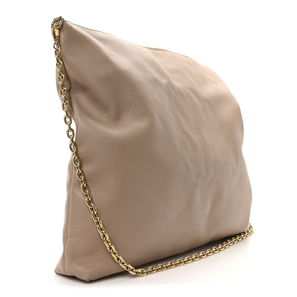 Soft Calf Softy Shoulder Bag Cammeo