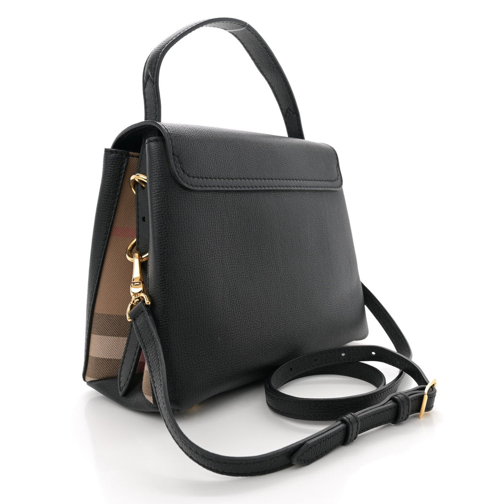 Derby Calfskin House Check Small Camberley Black