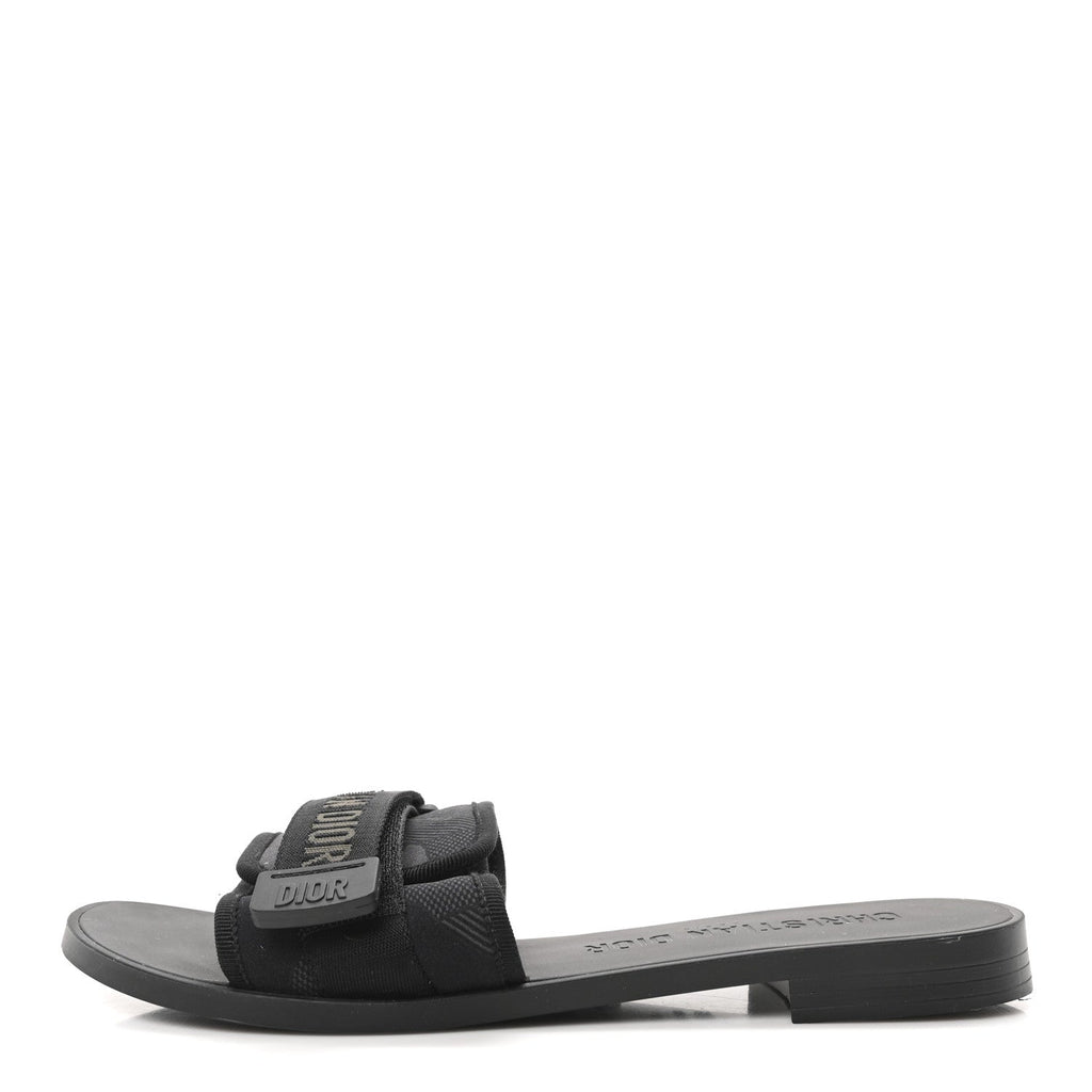 Technical Stretch Fabric Camouflage Dio(r)evolution Slide Sandals 39 Black Military
