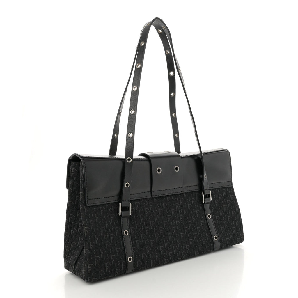 Monogram Street Chic Shoulder Bag Black