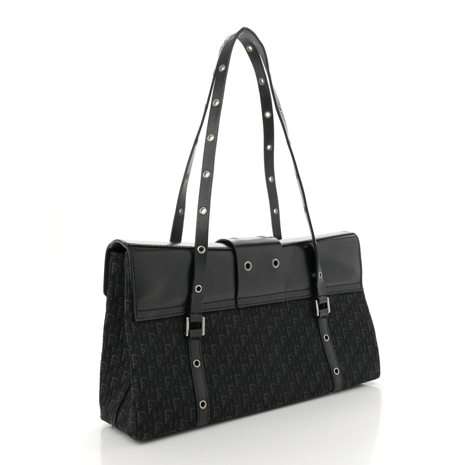 Monogram Street Chic Shoulder Bag Black