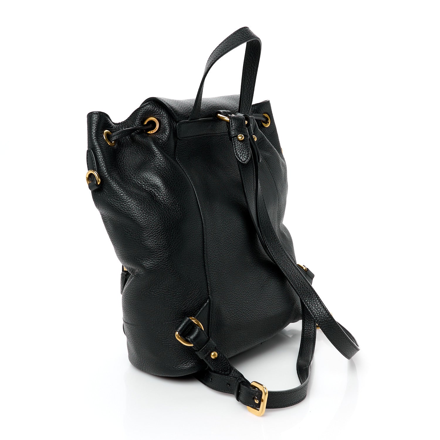 Vitello Daino Backpack Black