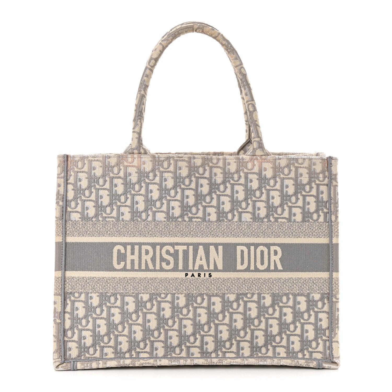 Oblique Medium Book Tote Grey