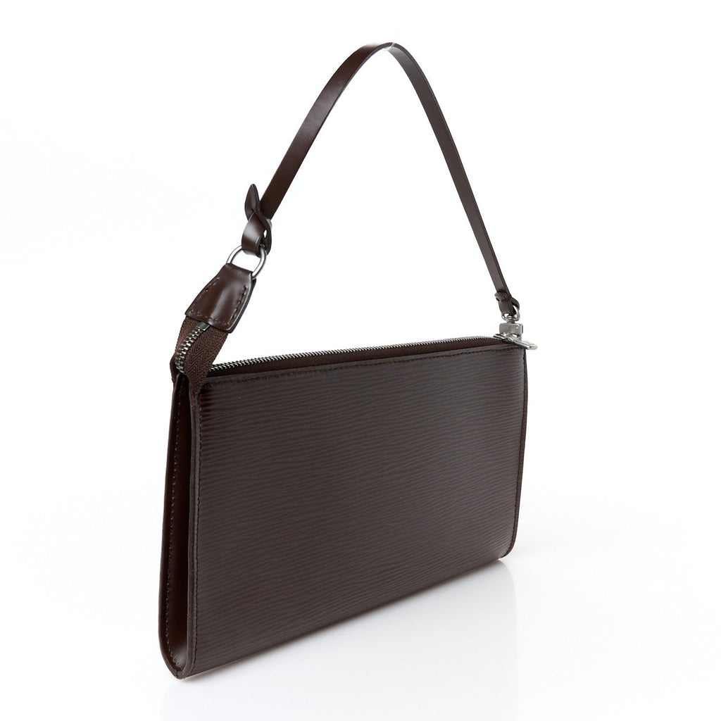 Epi Pochette Accessories 24 Moka