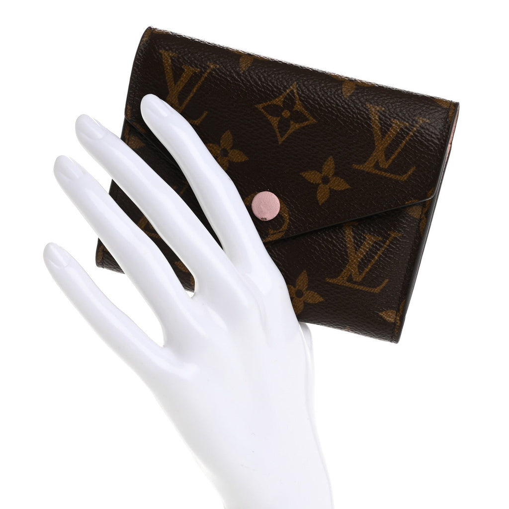 Monogram Victorine Wallet Rose Ballerine