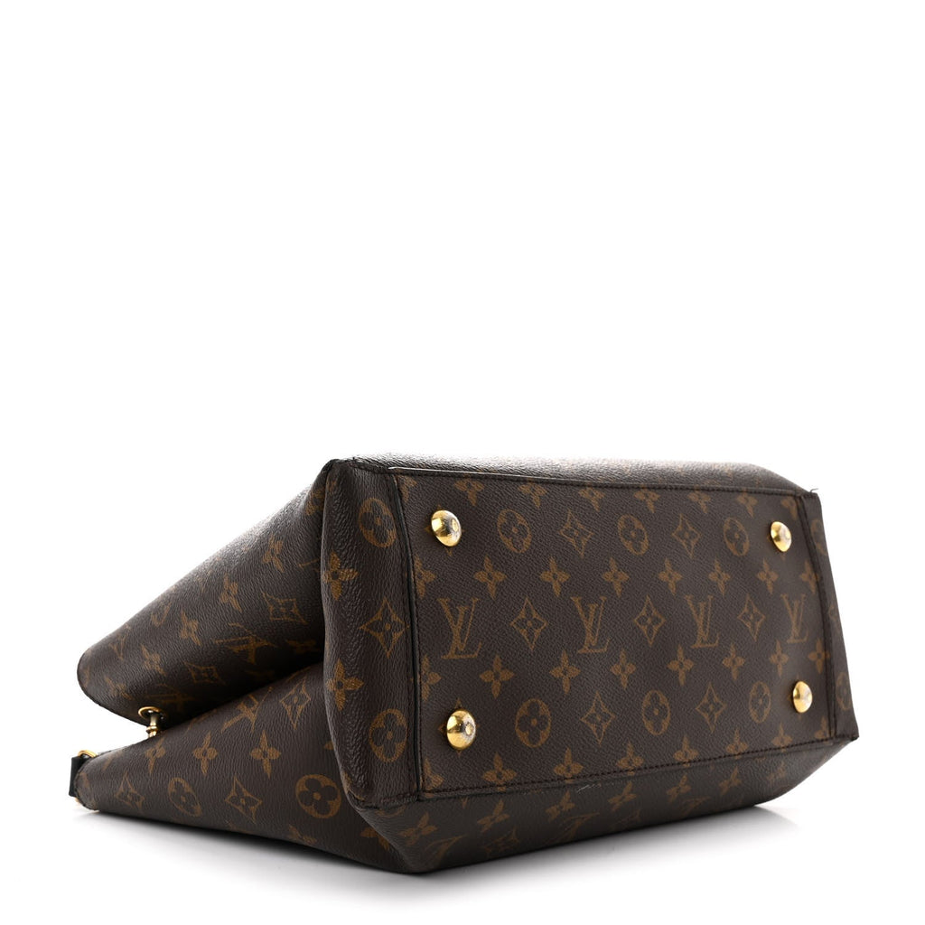 Monogram Flower Tote Black