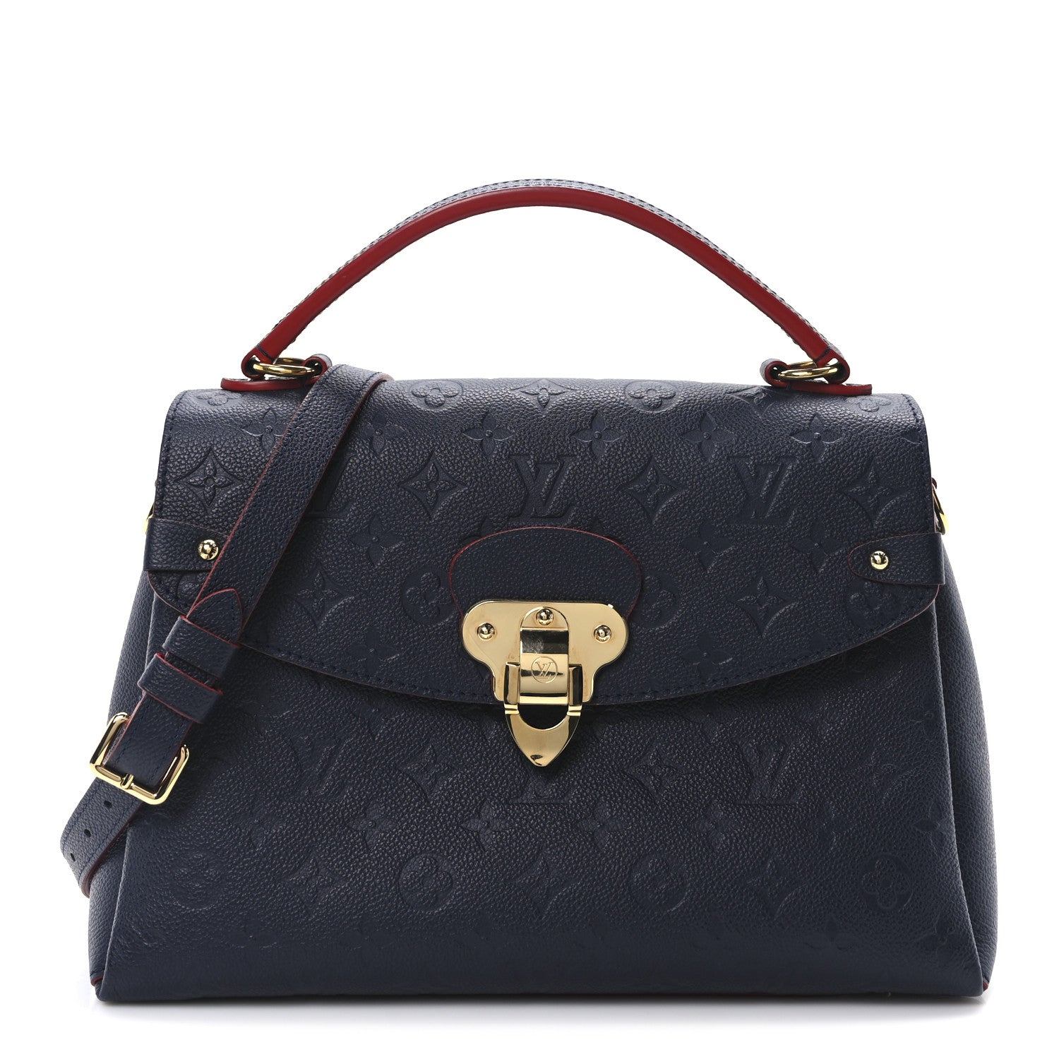 Empreinte Georges MM Marine Rouge