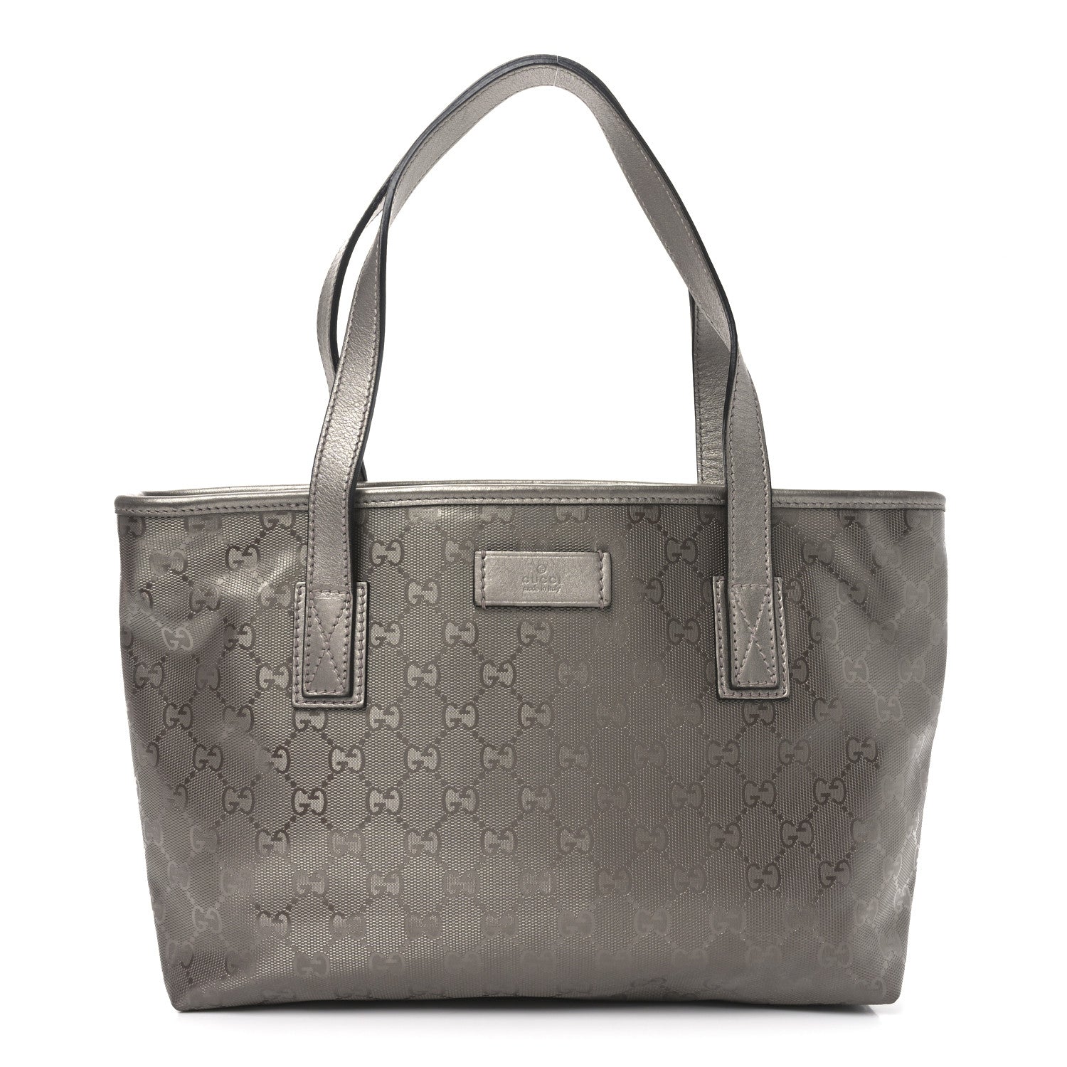 Imprime Monogram Small Joy Tote Pewter