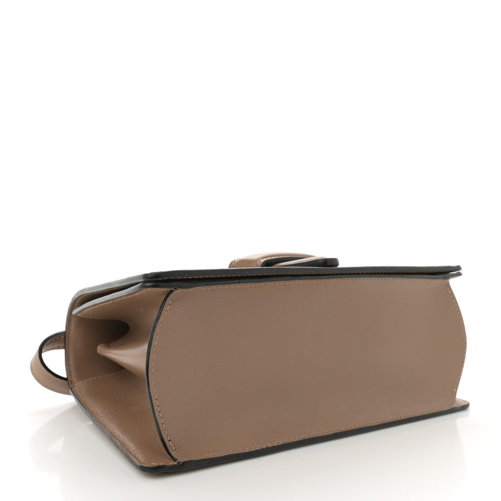 Calfskin Medium Barcelona Shoulder Bag Mink