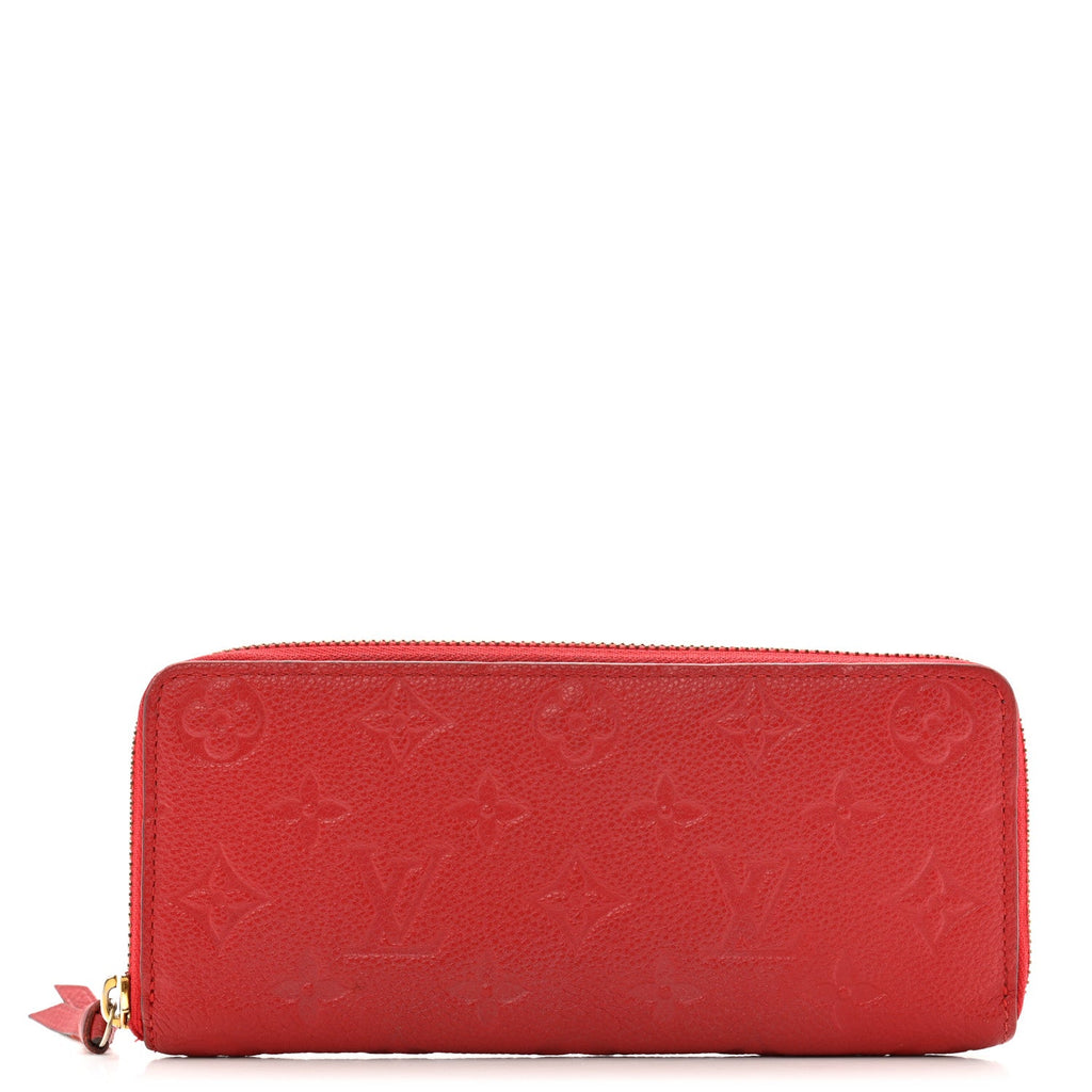 Empreinte Clemence Wallet Cherry