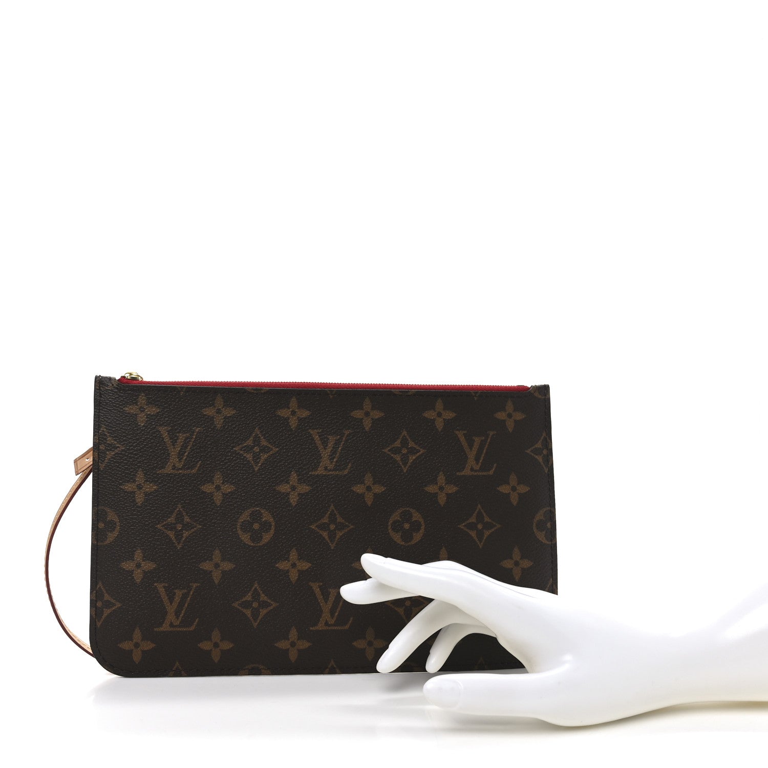 Monogram Neverfull MM GM Pochette Cherry