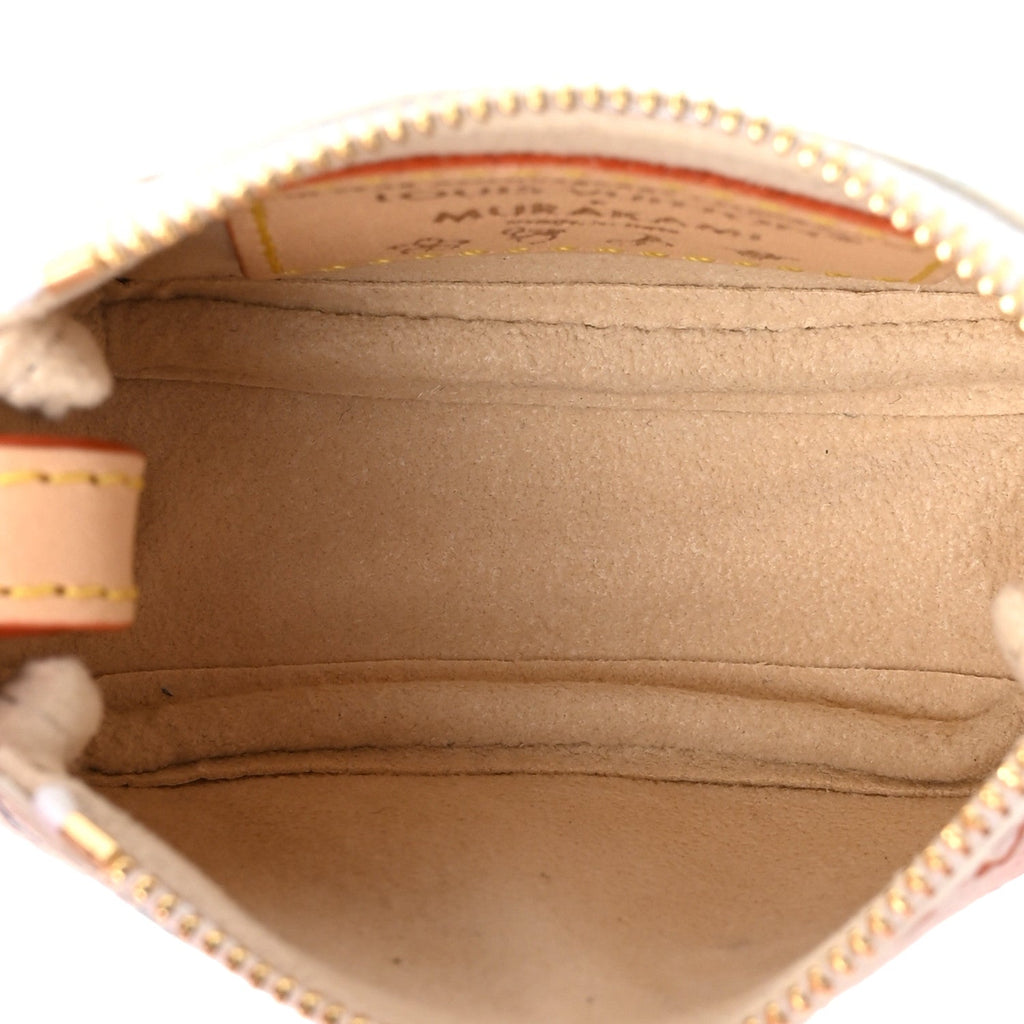 LV X TM Monogram Multicolor Micro Pochette White