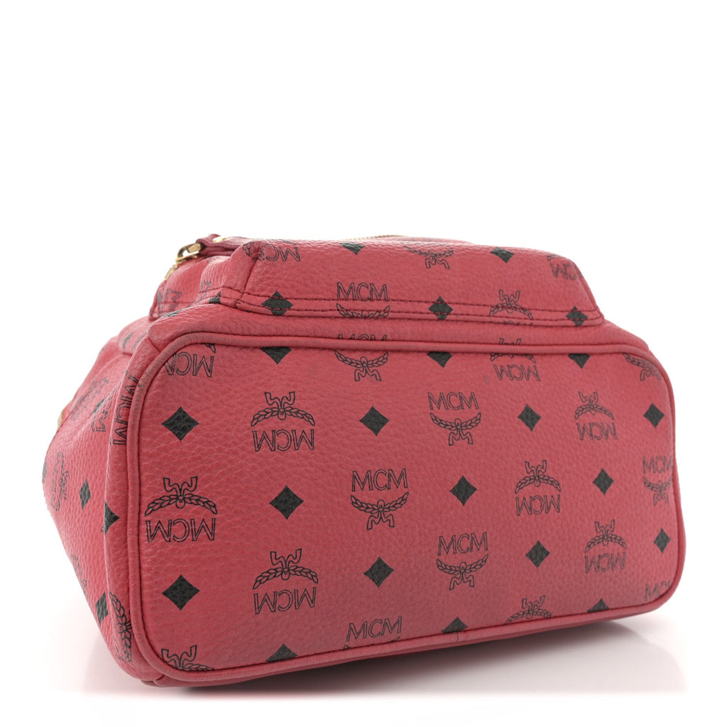 Visetos Studded Small Stark Backpack Red