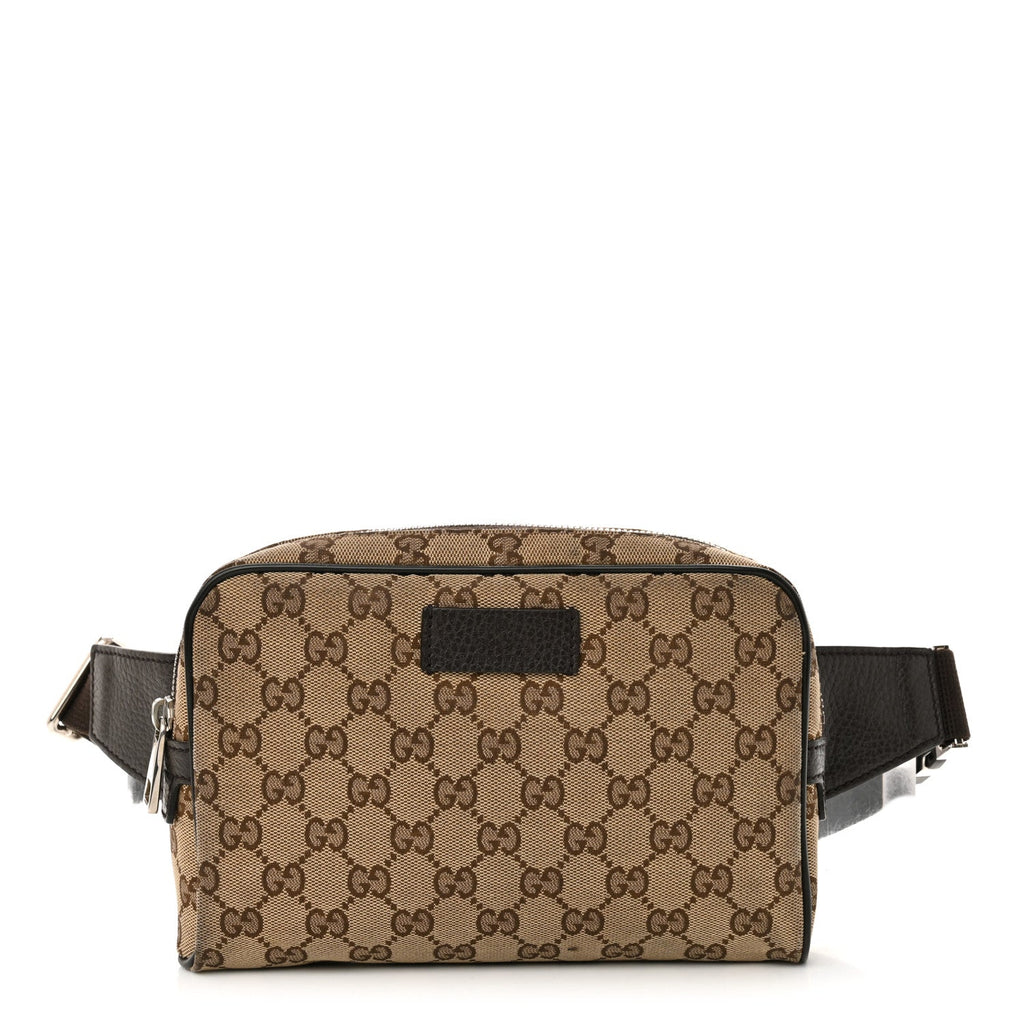 Monogram Belt Bag Dark Brown