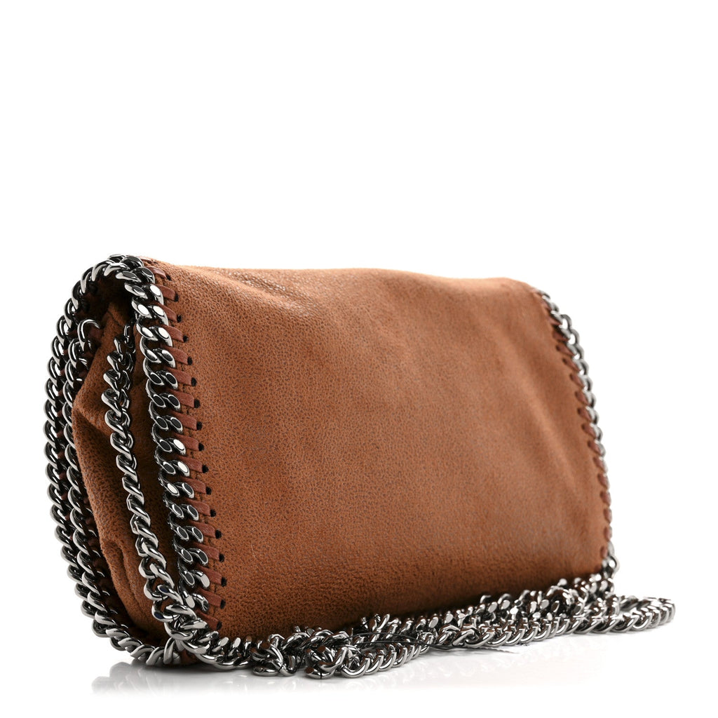 Shaggy Deer Falabella Crossbody Bag Brandy