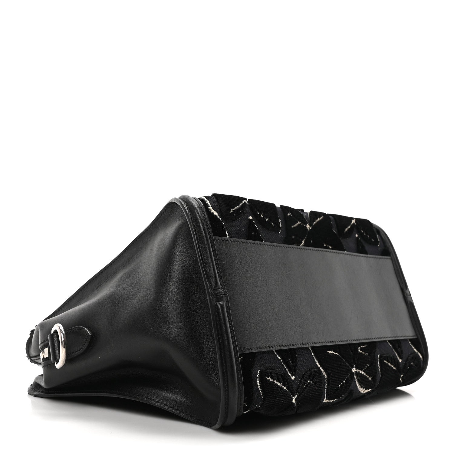Velvet Shopper Tote Black