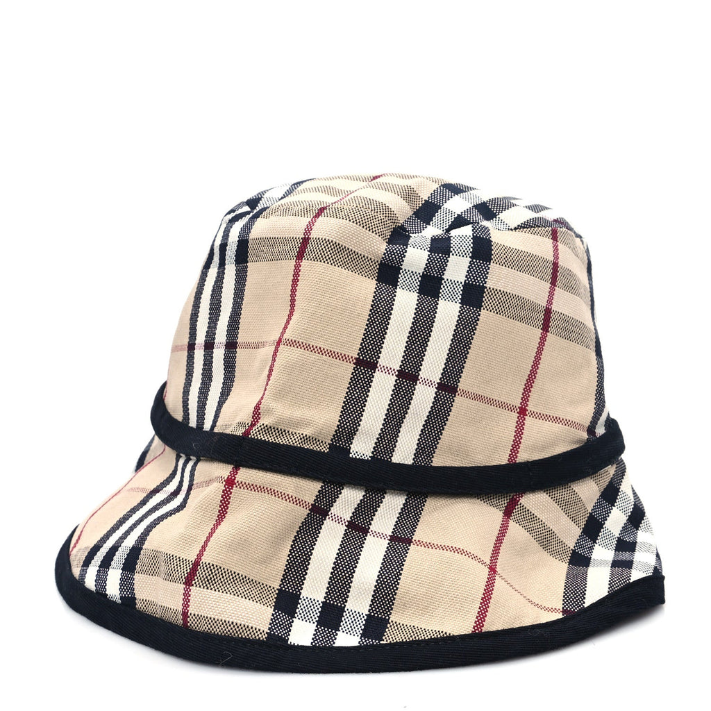 Nova Check Peak Sun Hat M Black
