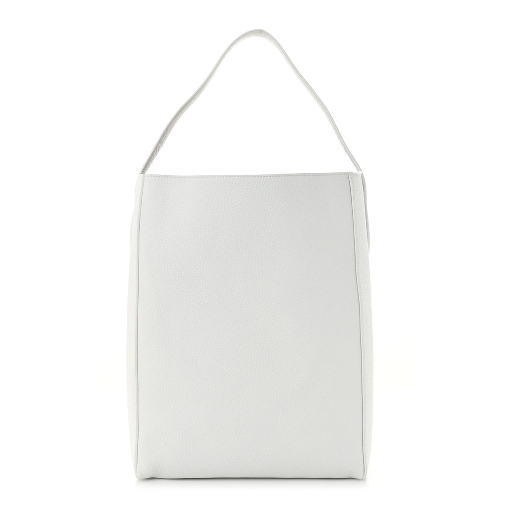 Calfskin Frida Tote Optic White
