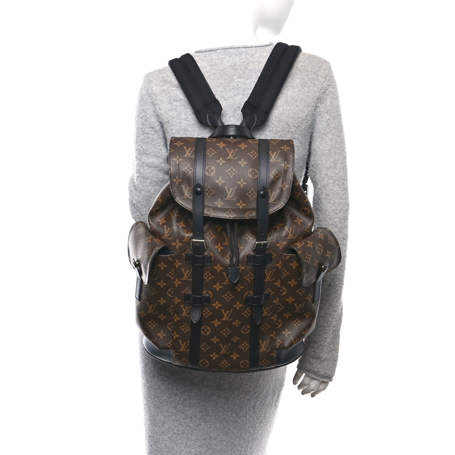 Monogram Macassar Christopher PM Backpack
