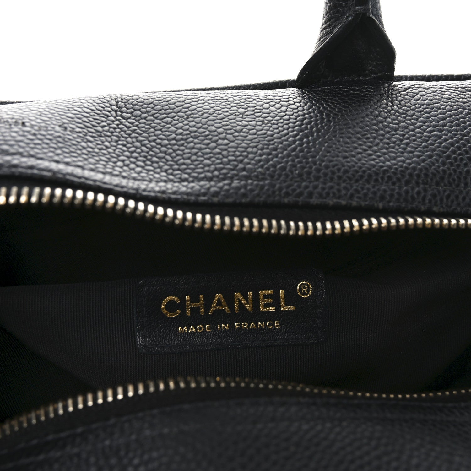 Caviar Quilted Large Bowler Black