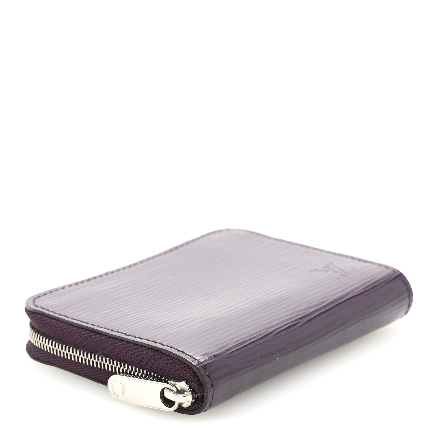 Epi Zippy Coin Purse Cassis