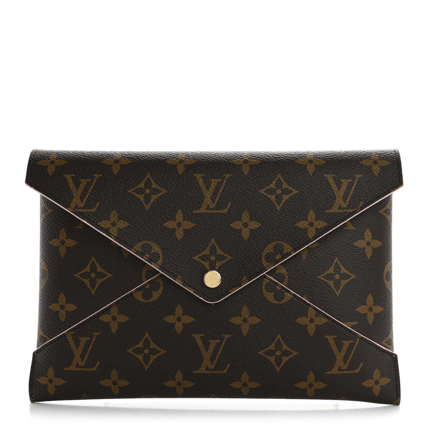 Monogram Large Kirigami Pochette Insert Rose Ballerine
