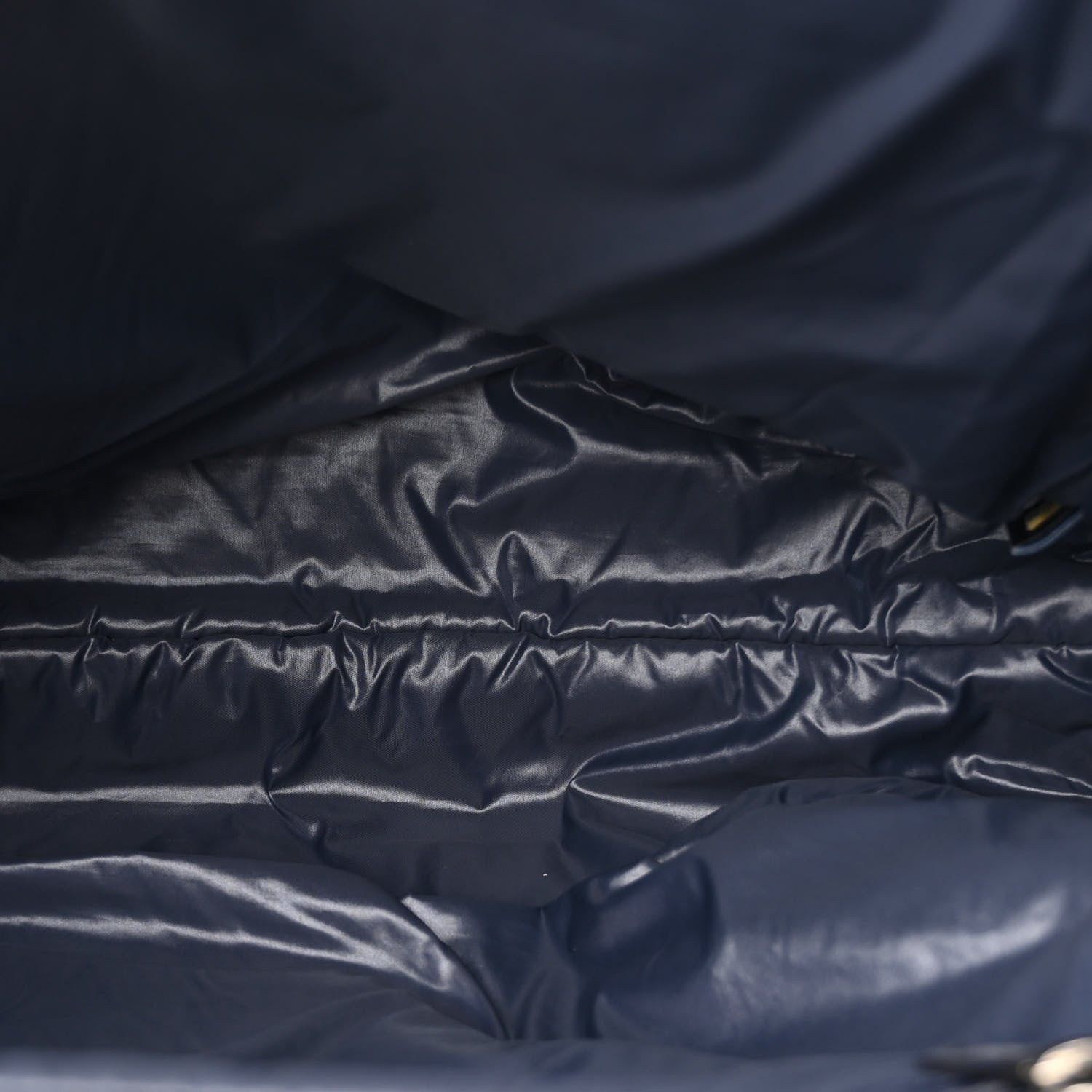 Nylon Quilted Coco Cocoon Bowler Grey