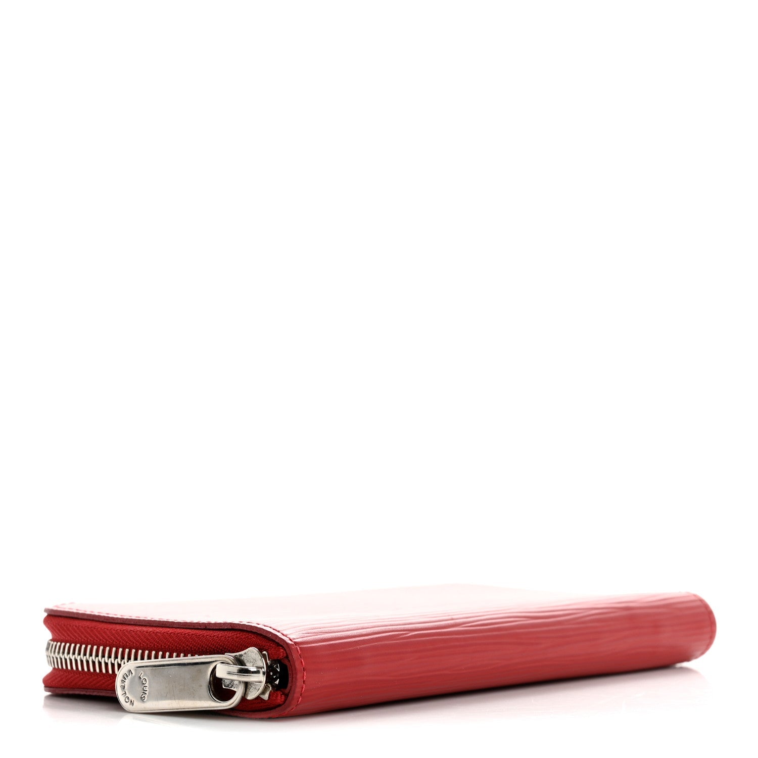 Epi Zippy Compact Wallet Carmine