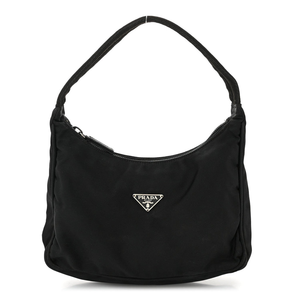 Tessuto Nylon Sport Mini Shoulder Bag Black