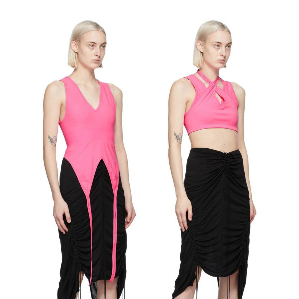 Helmut Lang 'Double Bra' Convertible Tank Top - Women's XS/S