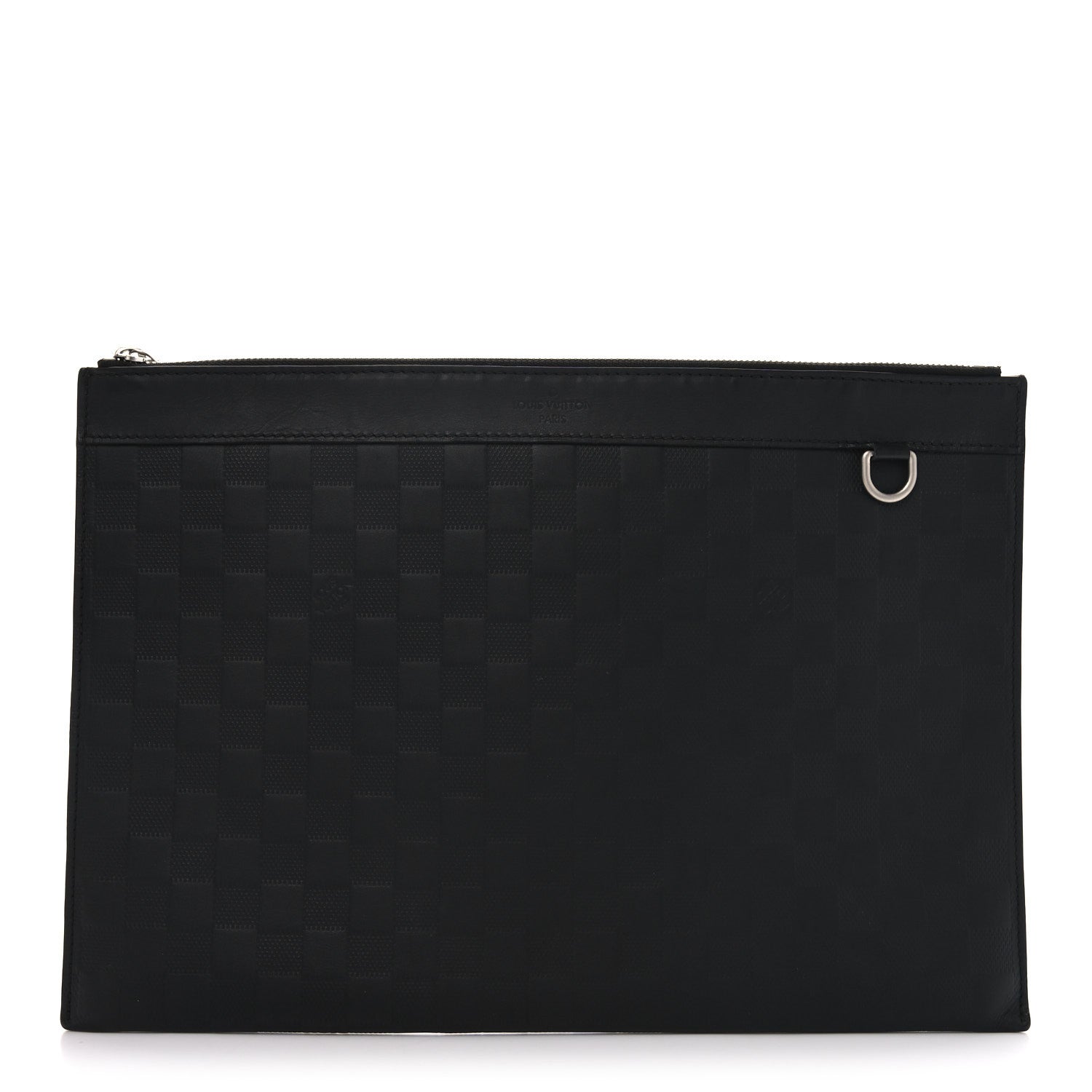Damier Infini Discovery Pochette GM Onyx