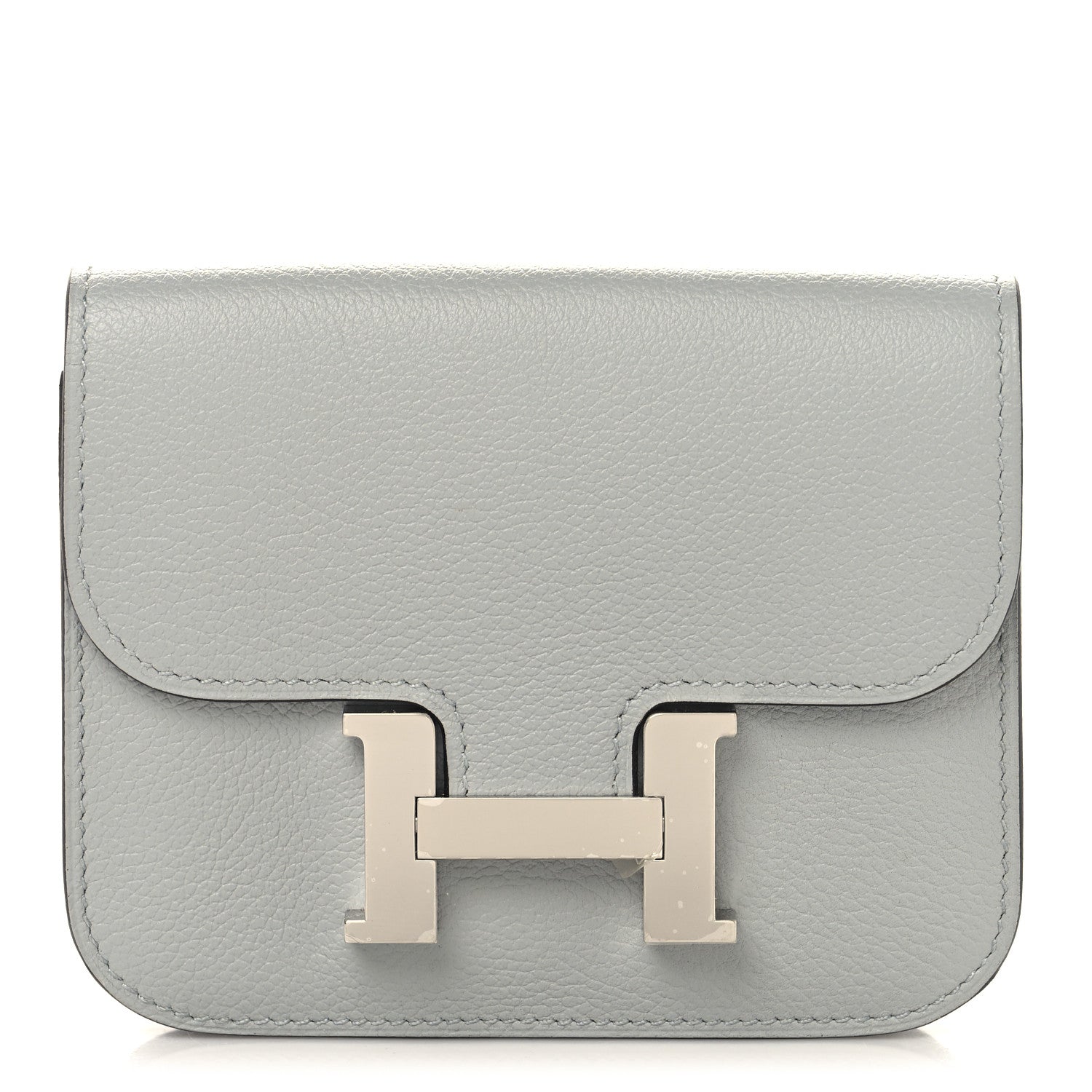 Evercolor Constance Slim Wallet Bleu Glacier