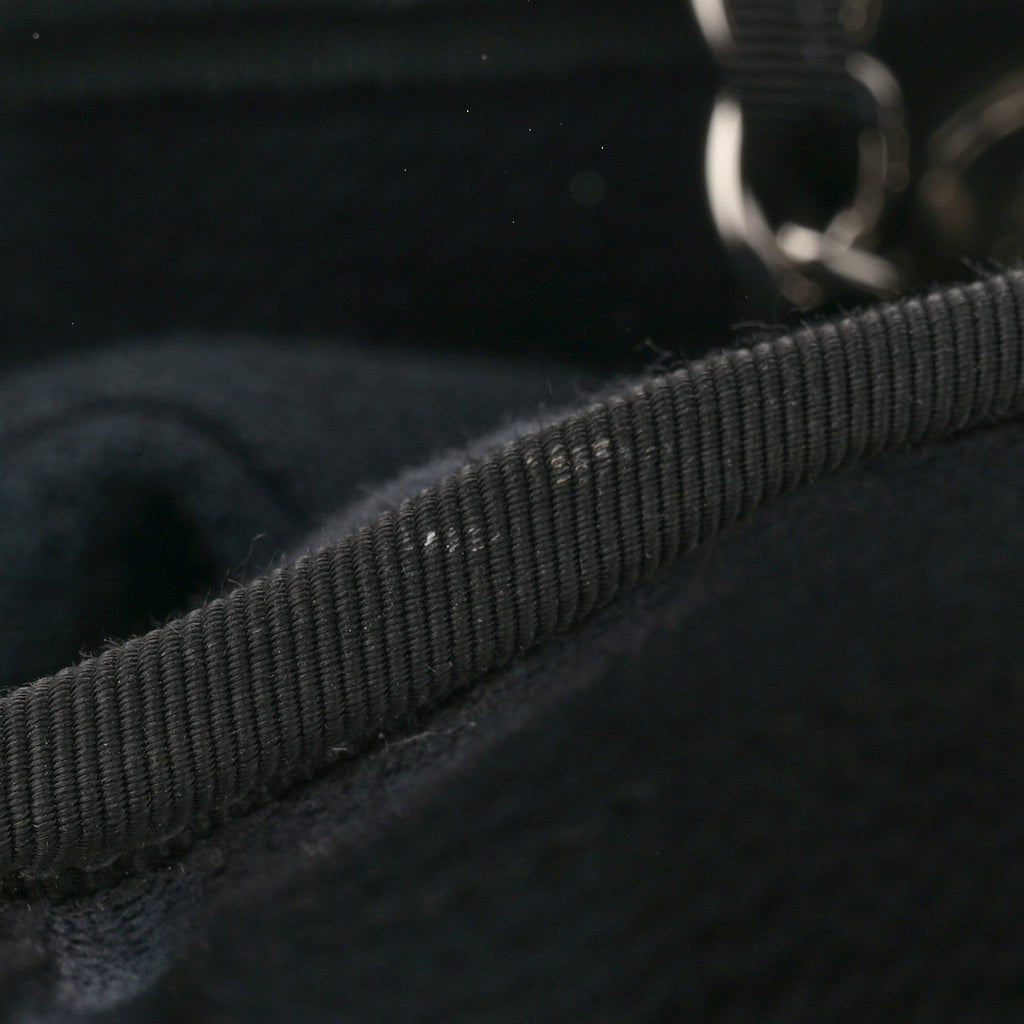 Mixed Fibers Medium Deauville Tote Dark Blue