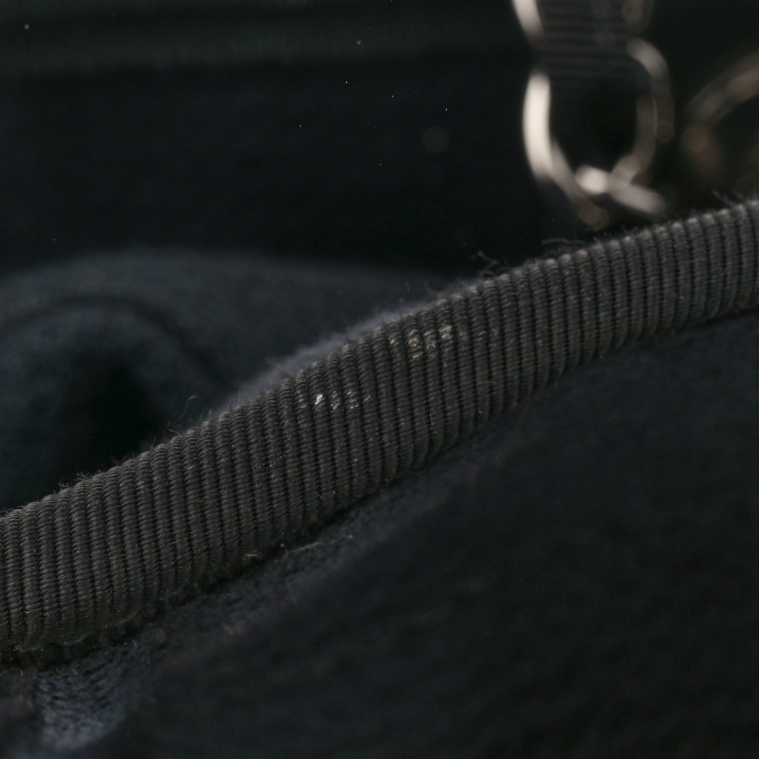 Mixed Fibers Medium Deauville Tote Dark Blue