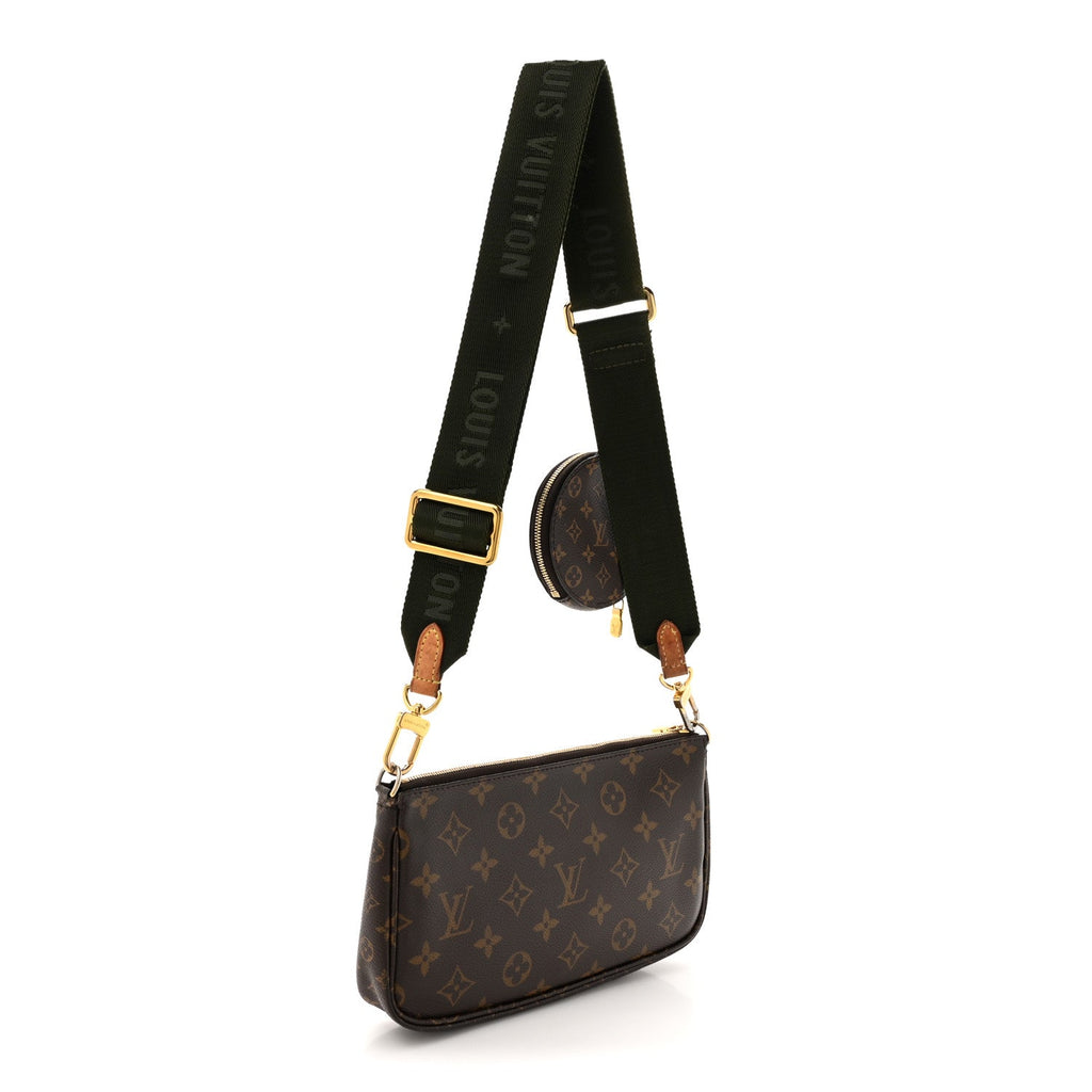 Monogram Multi Pochette Accessories Large Pochette Kaki
