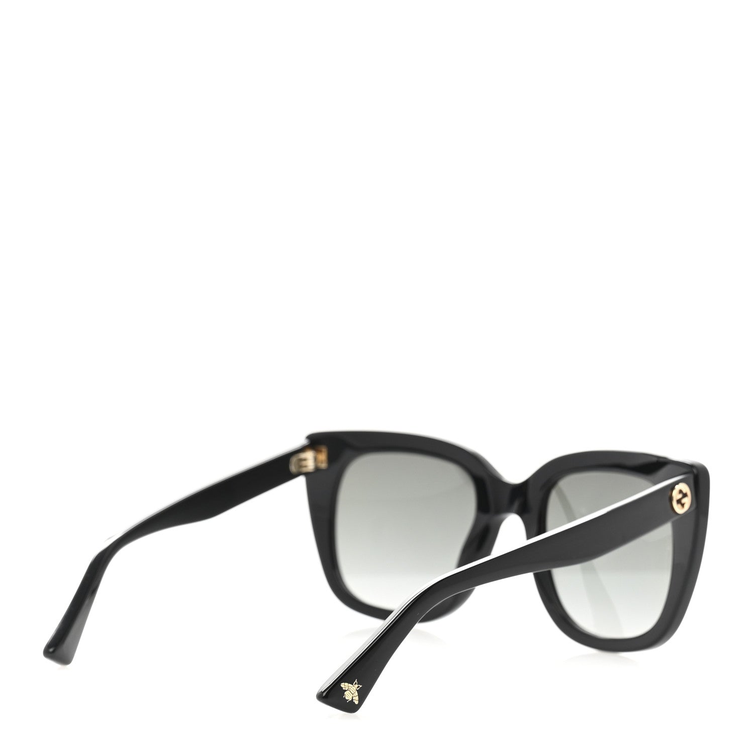 Acetate Cat Eye Sunglasses GG0163S Black
