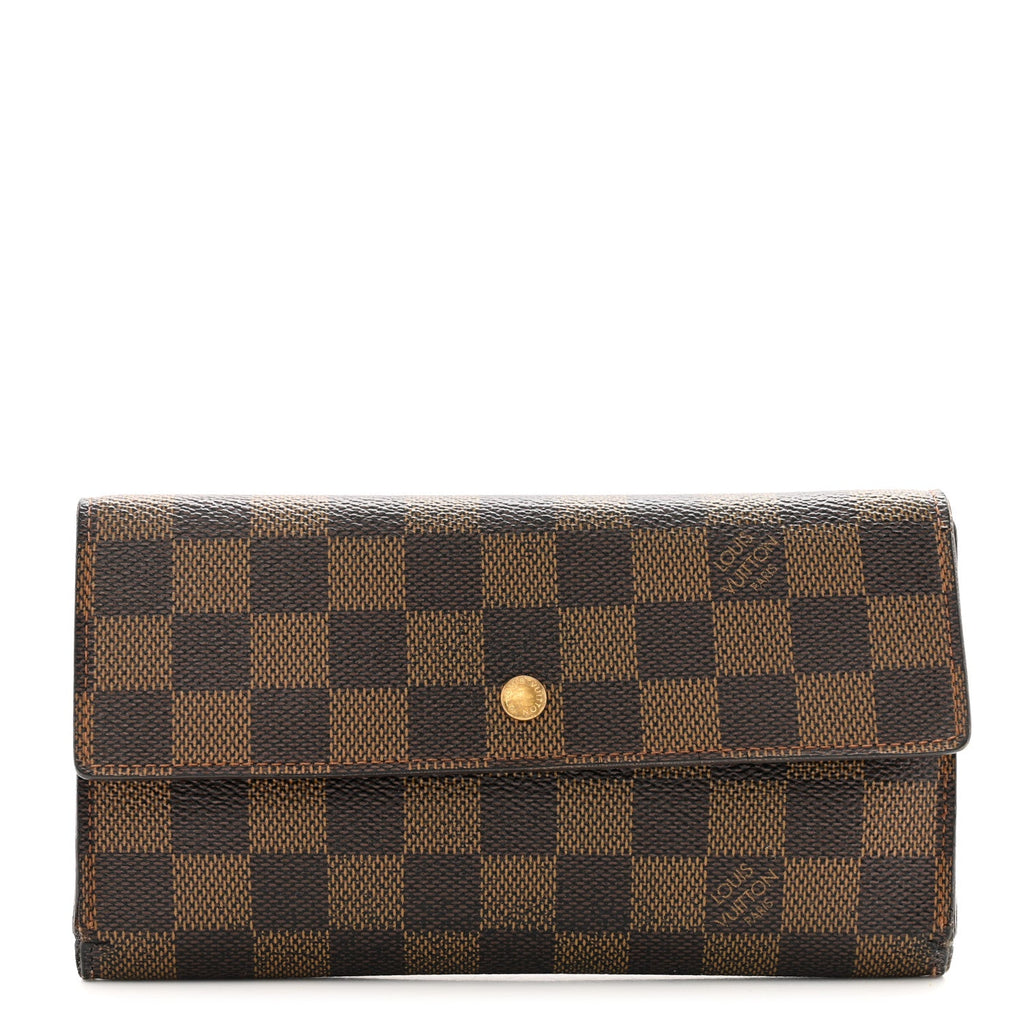 Damier Ebene Porte Tresor International Wallet